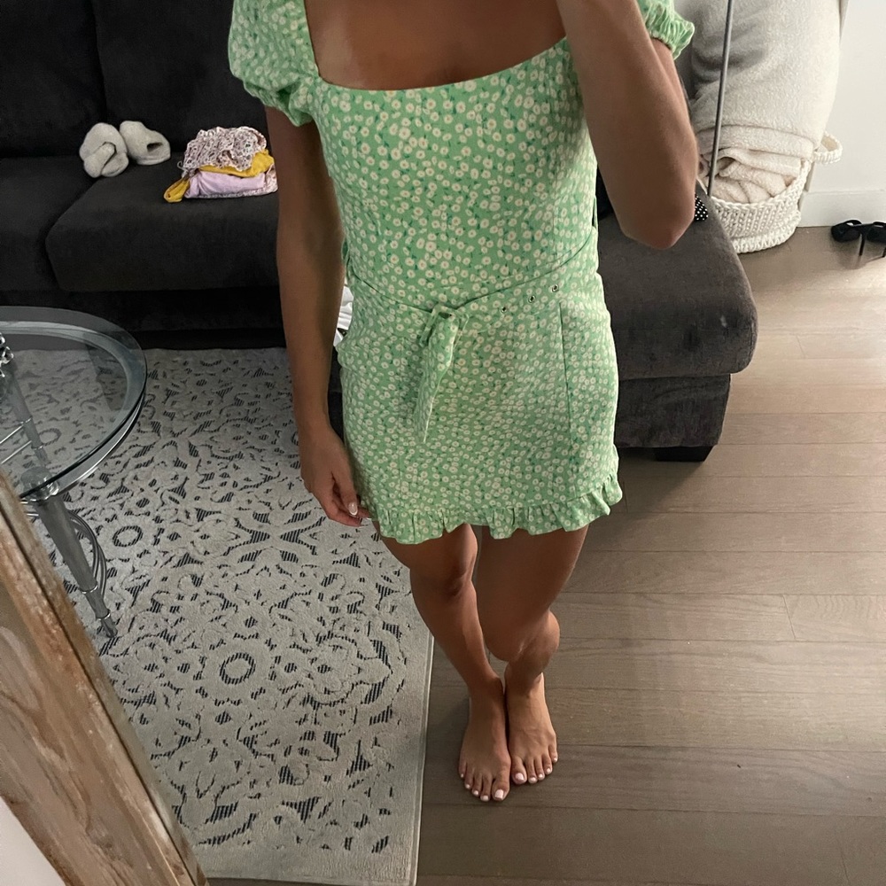 Zara flowered dress